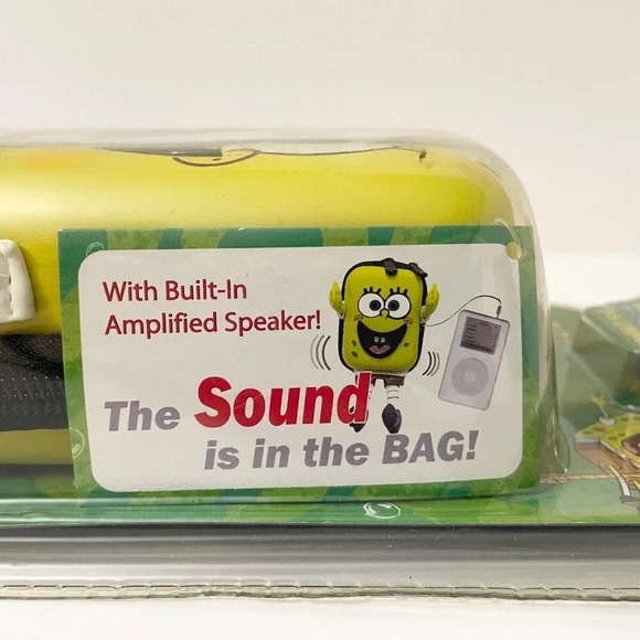 2005 Spongebob Squarepants MP3 Sound Case Built In Speakers - Picture 11 of 16